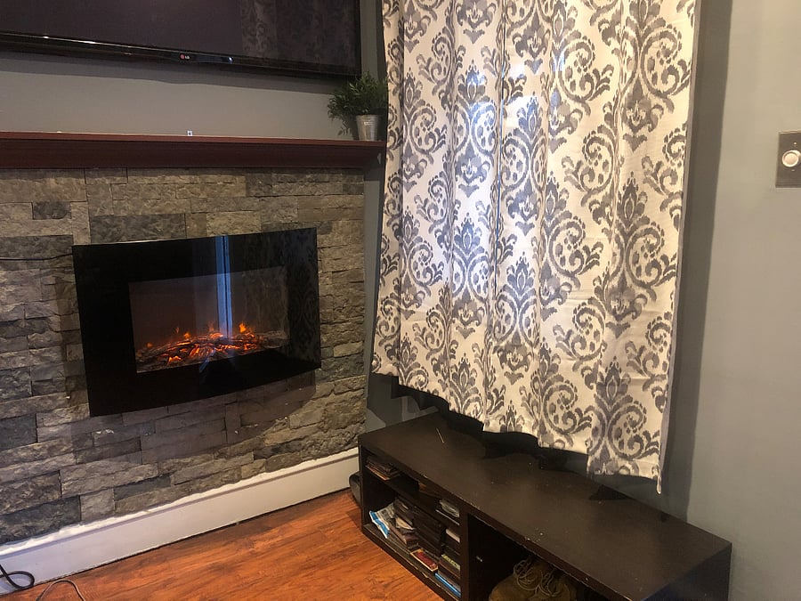 Fireplace in Living Room 