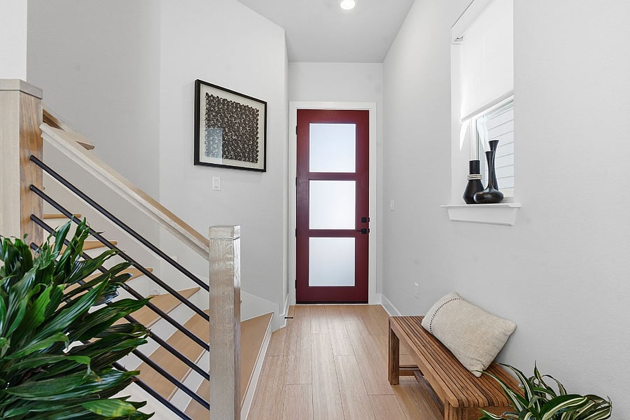 Welcoming Entry - Open Staircase - Three-Story Layout