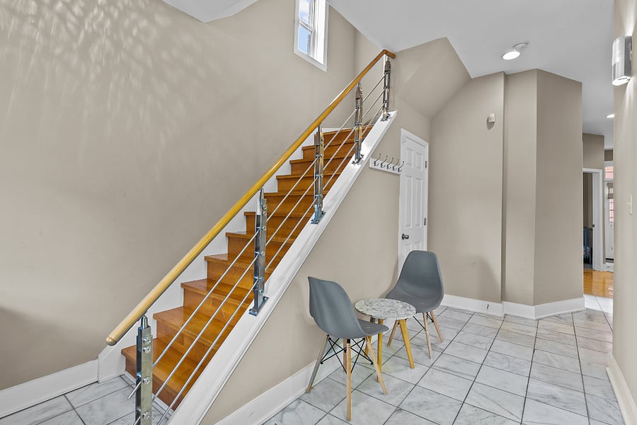 Staris to second floor