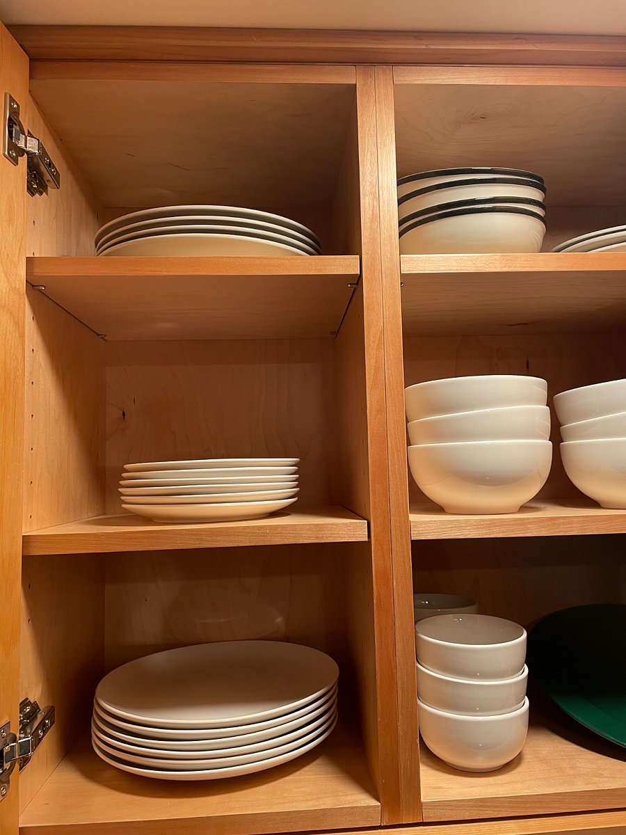Plates and bowls.
