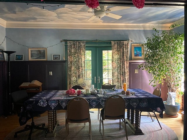 Large dining room