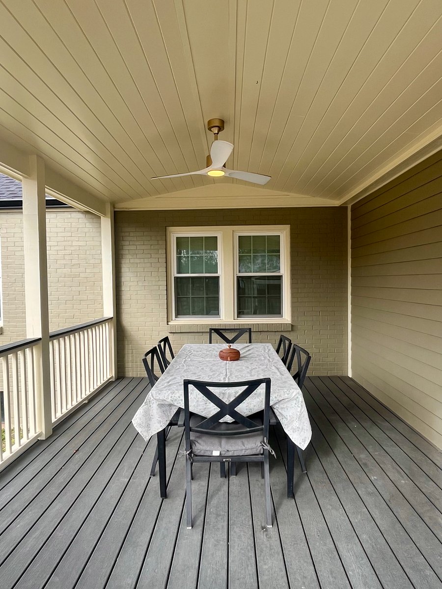 Rear House Covered Porch