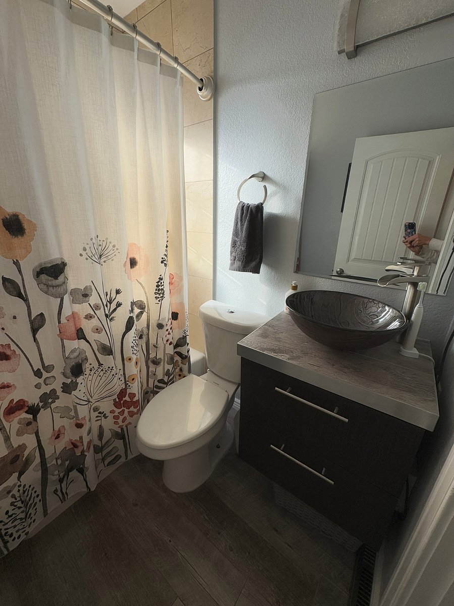 Updated full bathroom on main level