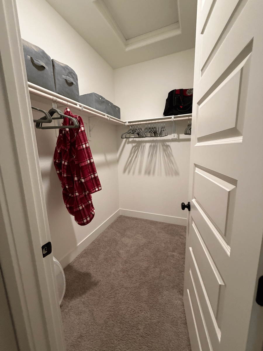 Master closet