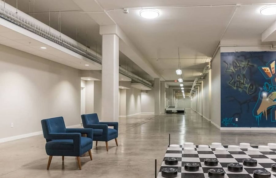 Beautiful spaces throughout the building