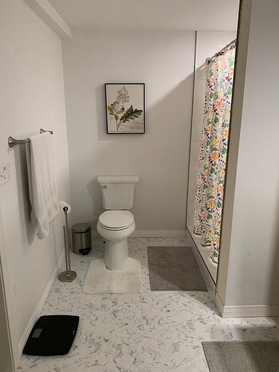 Well-appointed bathroom with contemporary design.
