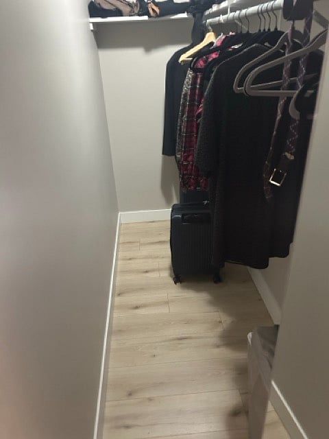 Large walk-in closet
