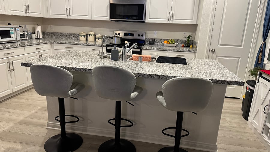 Clean and spacious kitchen
