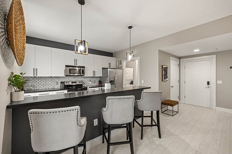 Kitchen area.