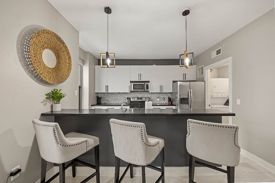Kitchen area.
