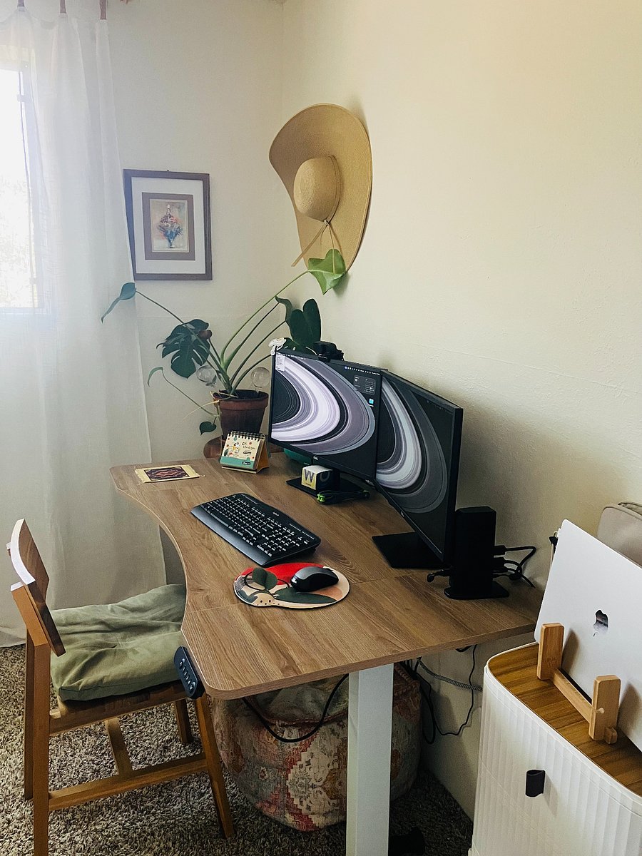 Second Bedroom - Double Monitors 