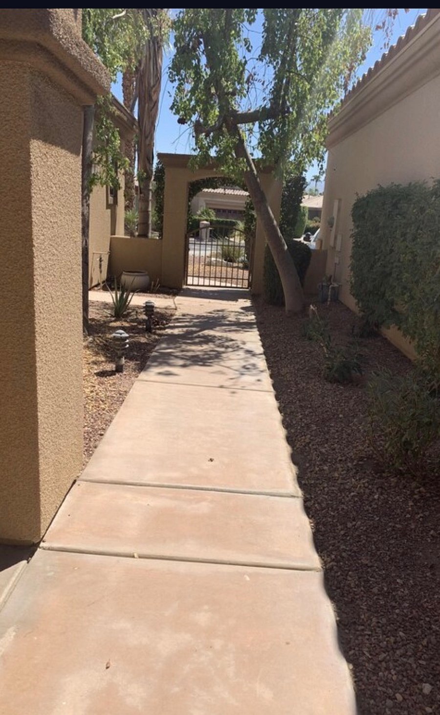 Front court yard