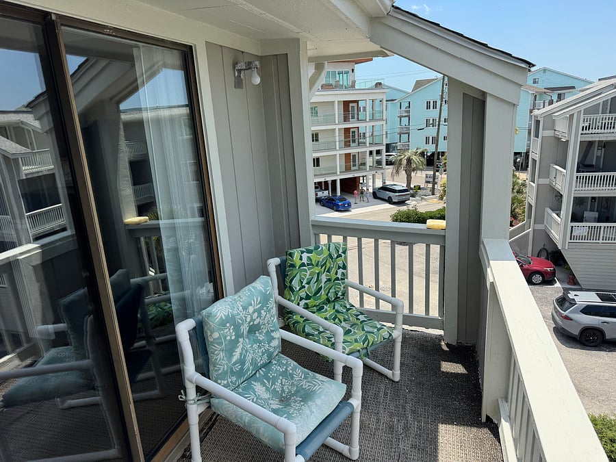 Seating on Rear Porch