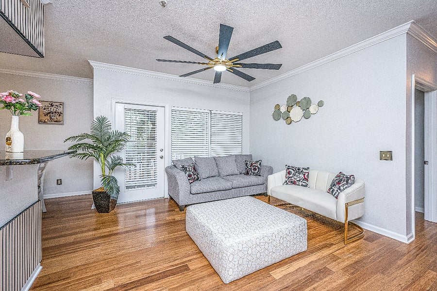 Open and inviting living space with Southern charm