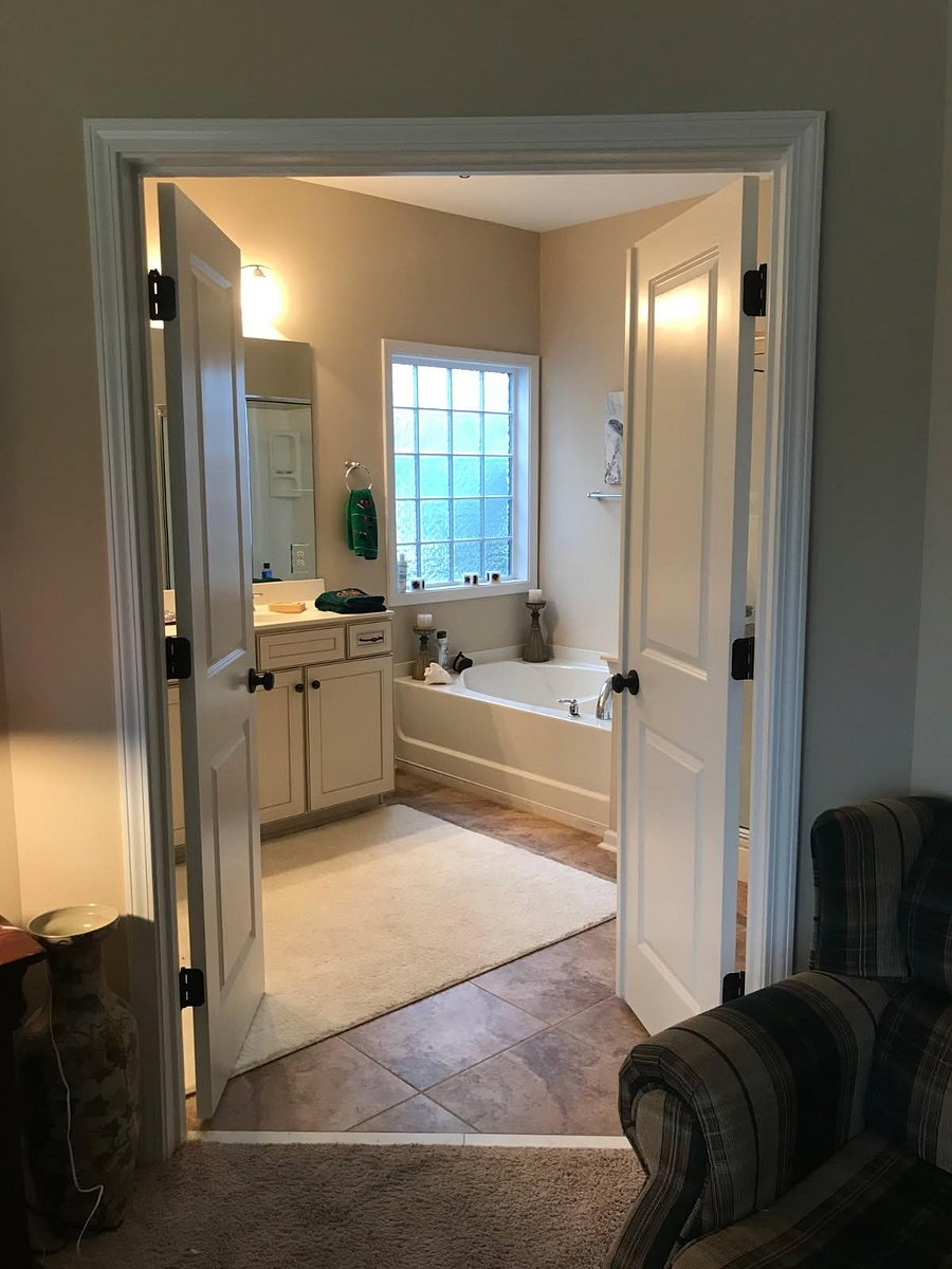 Walk into your own private bathroom