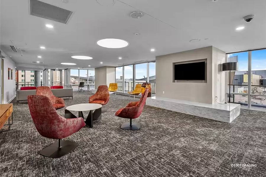 10th Floor Amenities: Event Room (Angle #1)