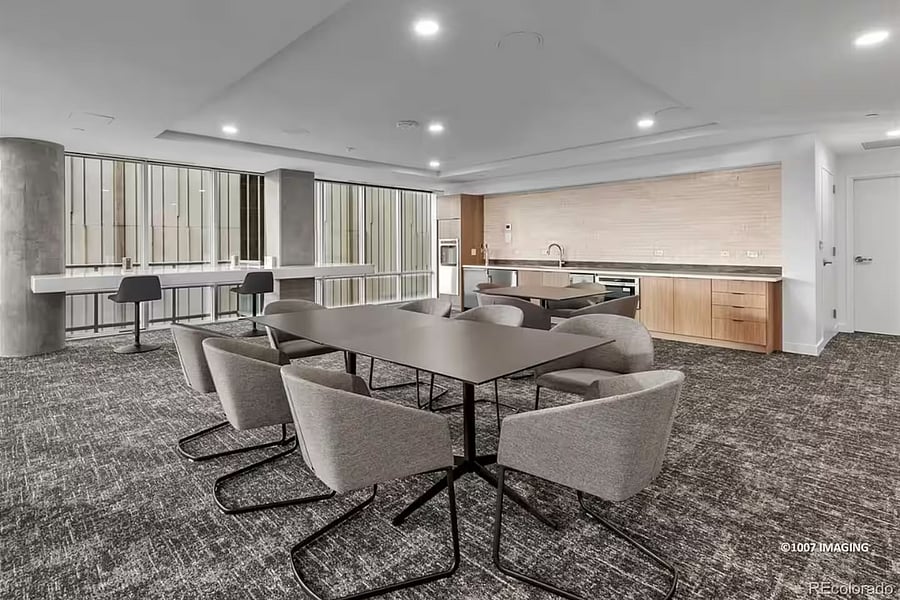 10th Floor Amenities: Event Room (Angle #3)