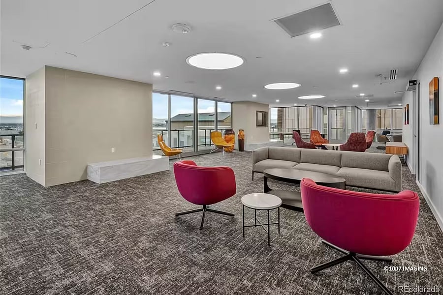 10th Floor Amenities: Event Room (Angle #2)