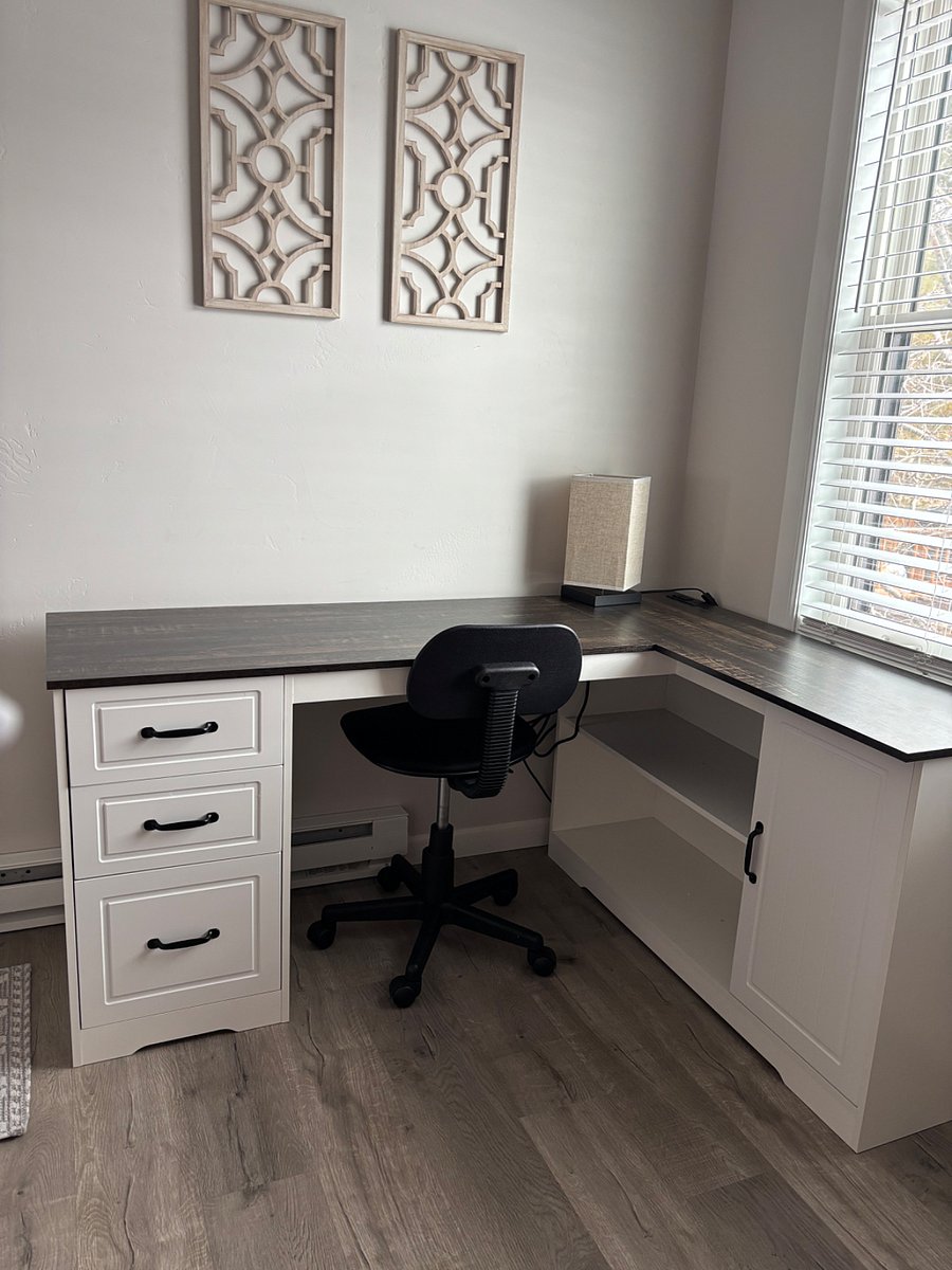 Desk in office
