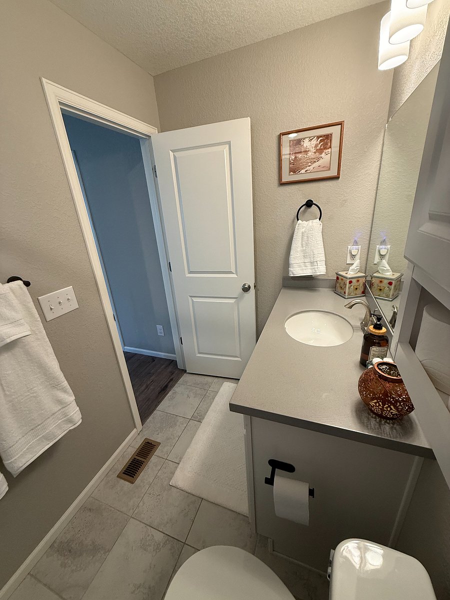 Full bathroom upstairs