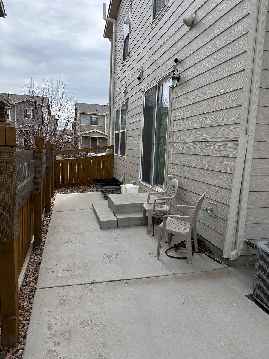 Enclosed patio