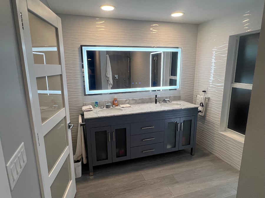 Master bathroom
