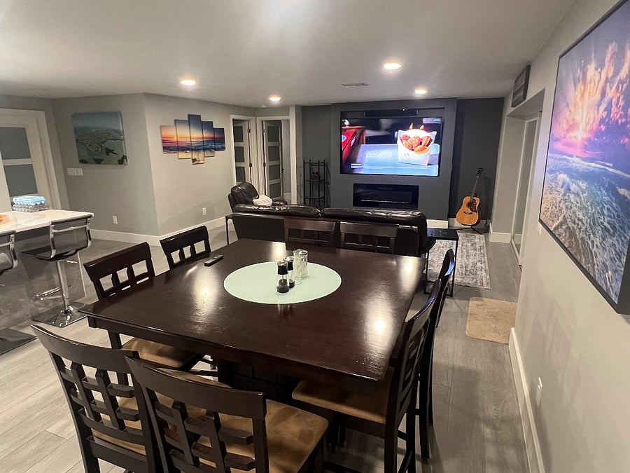 High top to living area