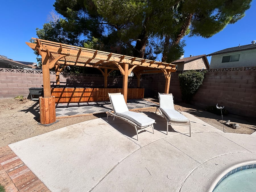 Outside Space - Hang in the shade or catch some sun.