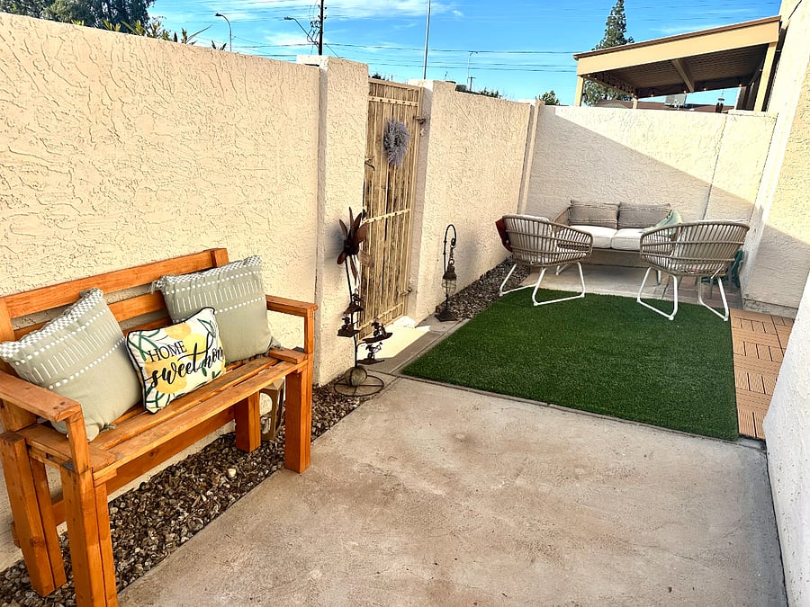 More outdoor seating and multipurpose space