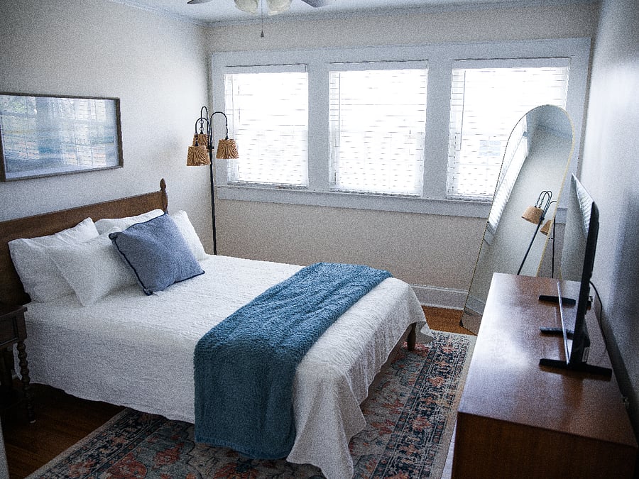 Black out blinds coming for day sleepers.