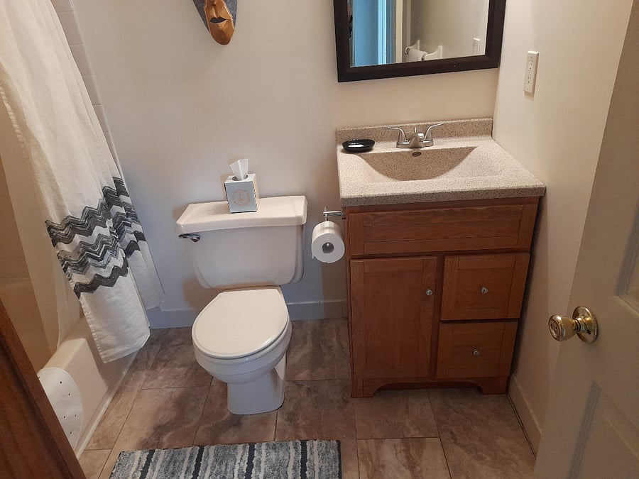 Hall bathroom