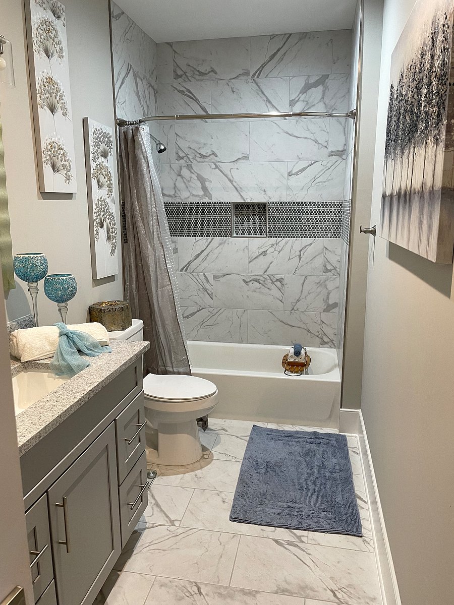 First floor bath room, large storage closet.