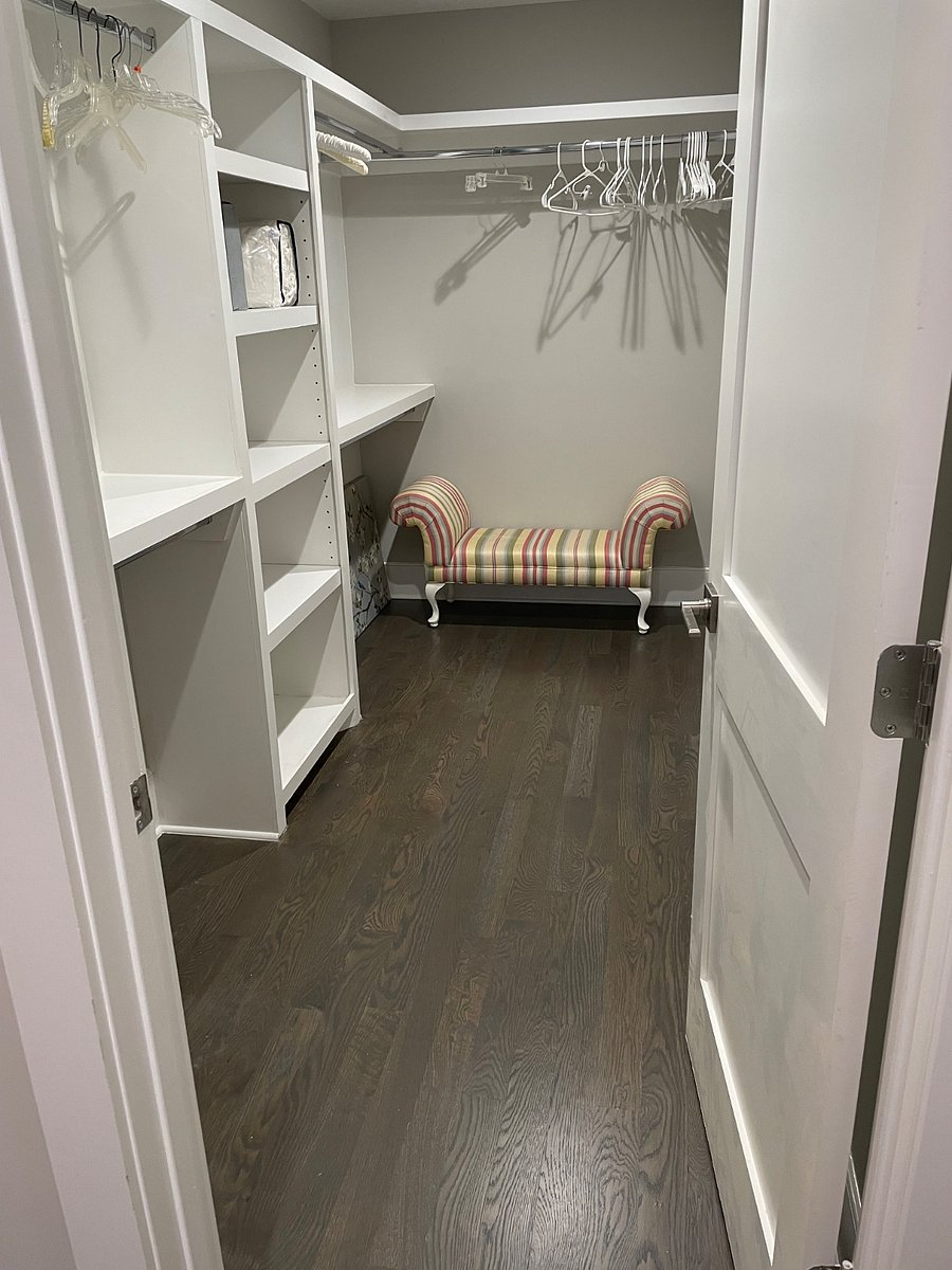 Second suite with extra large walk in closet.