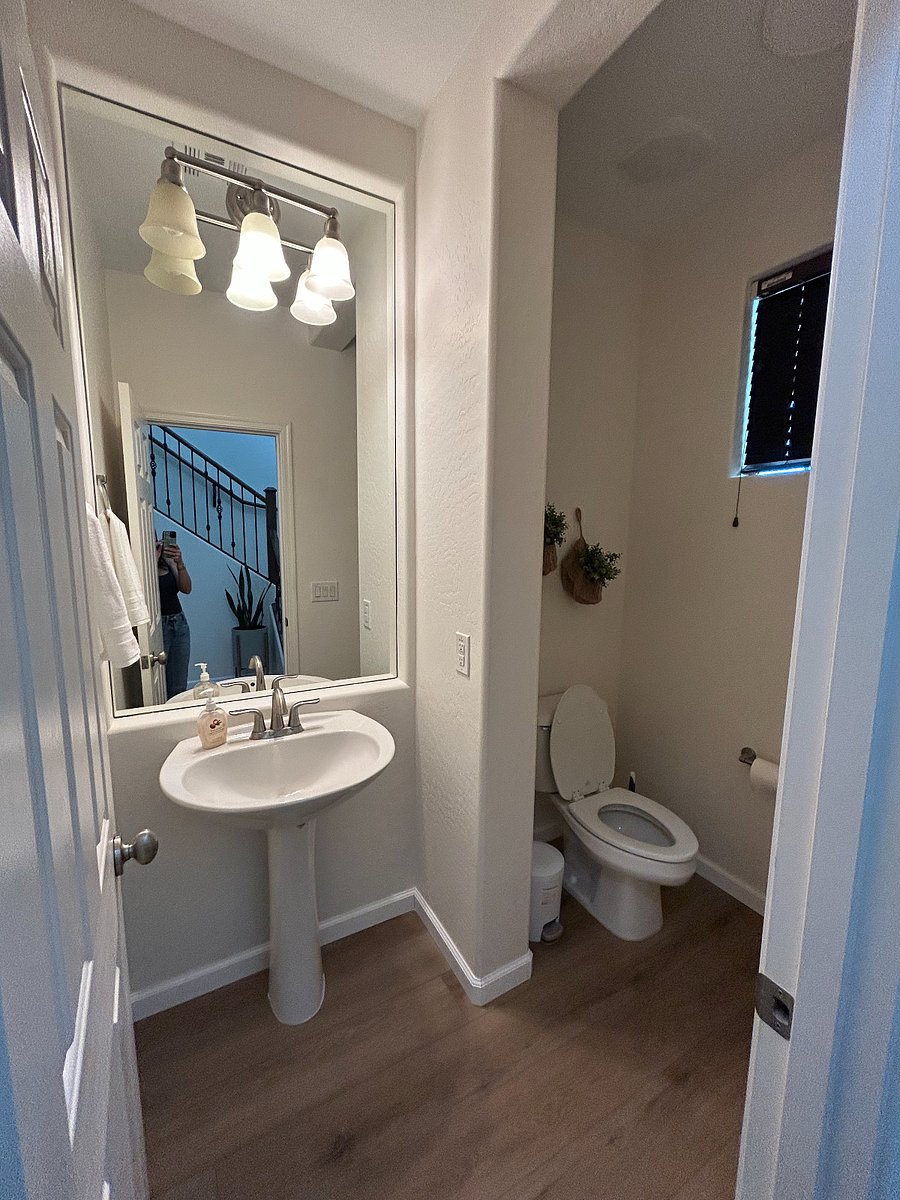 Half bath downstairs