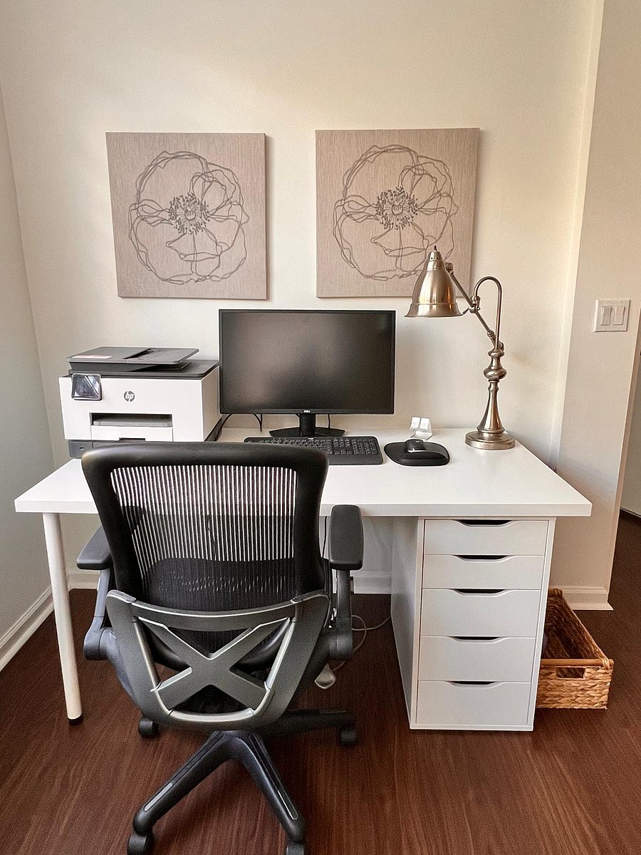 Office Space includes:
Desk Lamp, DELL Monitor, Keyboard & Mouse Set and HP Printer (Tenant will be responsible of buying Printer Cartridges)