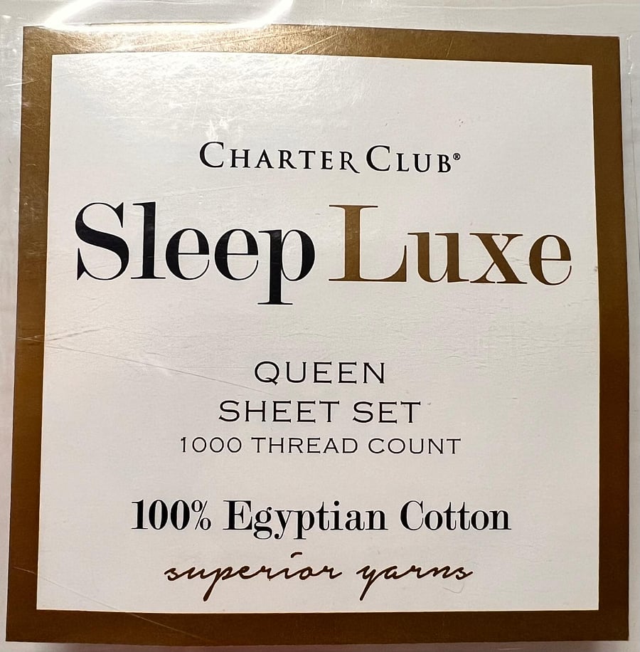 Charter Club Sheets & Hotel Collection Comforter