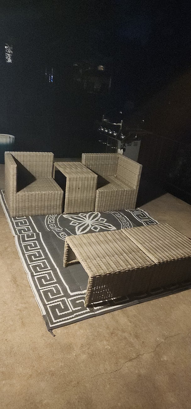 Private patio