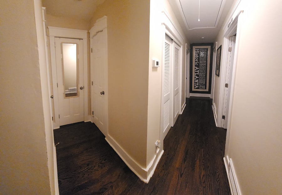 Bedroom hallway