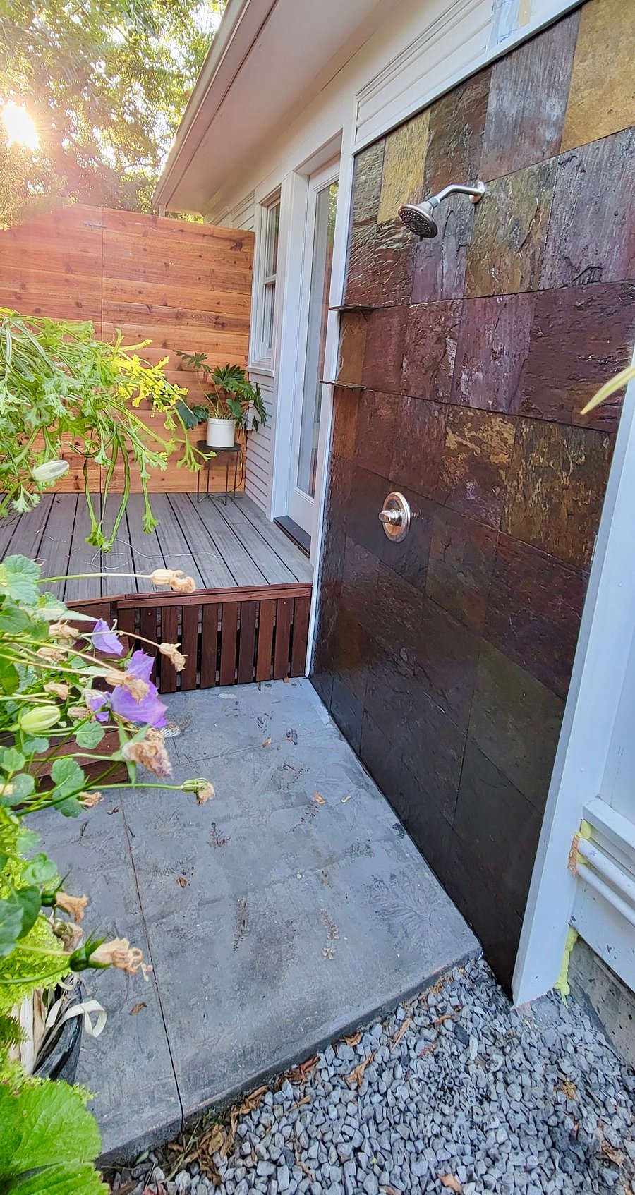 Outdoor shower