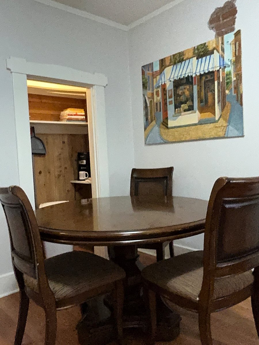 Kitchen located downstairs