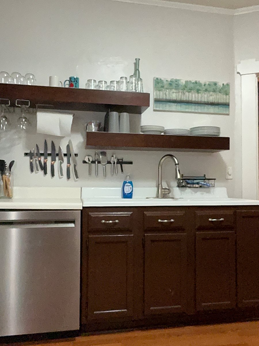 Kitchen located downstairs