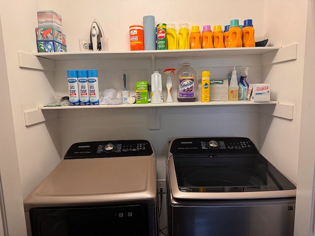 Laundry Closet Upstairs