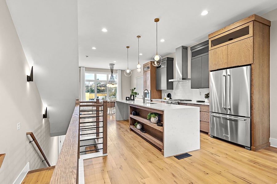 Kitchen / Living / Dining area