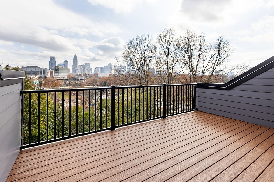 Roof top deck
