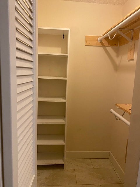 Bedroom #2 closet