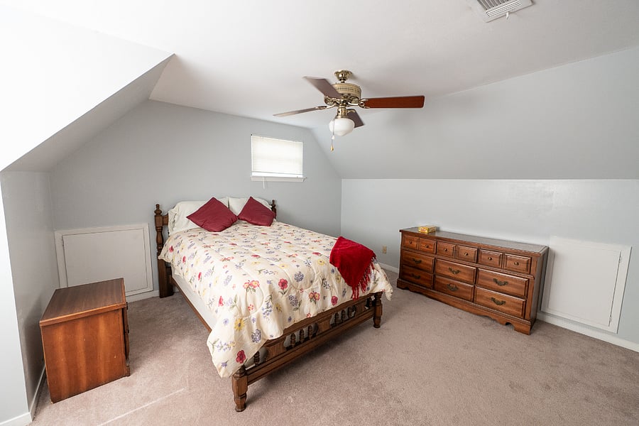 Double Bed upstairs