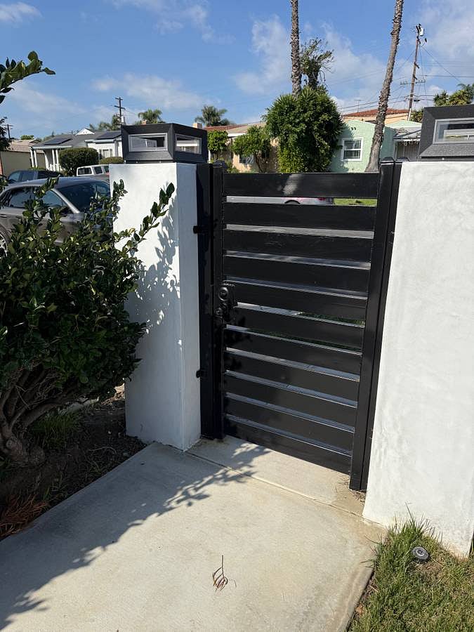 Entrance to the Property