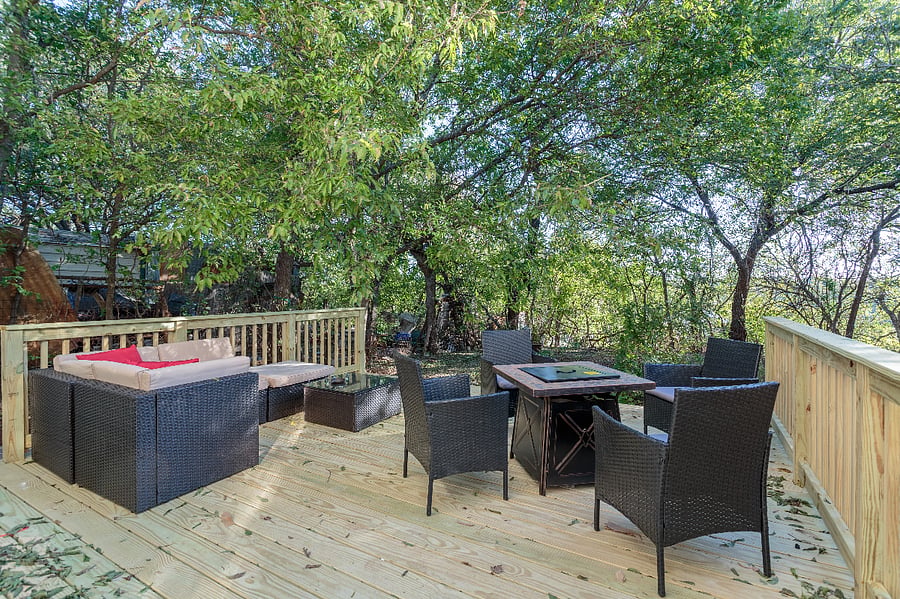 private patio