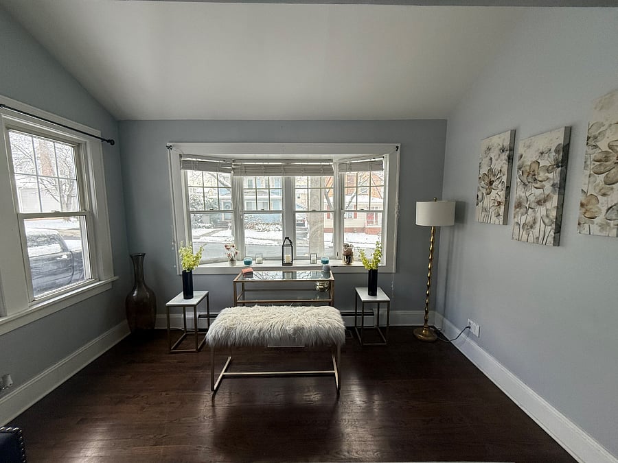 Bright Bay Window Sitting Area - Ideal for Reading or Relaxing