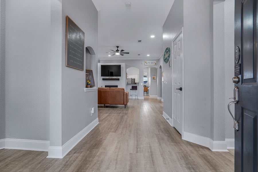 Entering the home